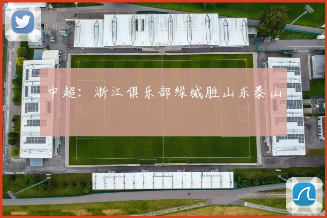 中超：浙江俱乐部绿城胜山东泰山
