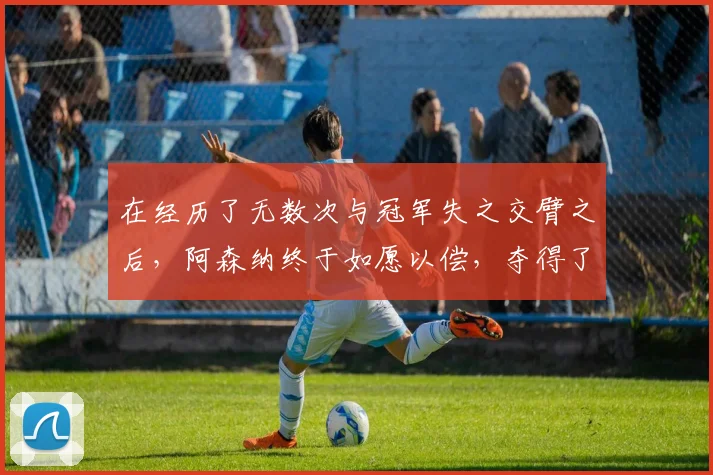 在经历了无数次与冠军失之交臂之后，阿森纳终于如愿以偿，夺得了英超联赛冠军。